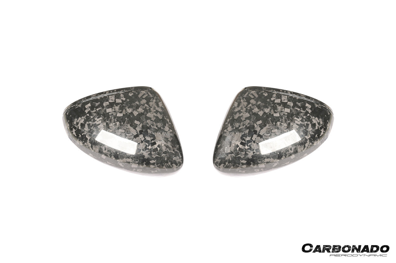 2017-2025 Porsche Panamera 971.1 971.2 976 OEM Style Autoclave Carbon Fiber Mirror Housing Replacement | Fits S, 4S, GTS, Turbo, Turbo S, E‑Hybrid, SportTurismo LHD