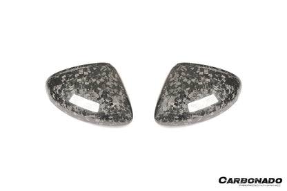 2017-2025 Porsche Panamera 971.1 971.2 976 OEM Style Autoclave Carbon Fiber Mirror Housing Replacement | Fits S, 4S, GTS, Turbo, Turbo S, E‑Hybrid, SportTurismo LHD