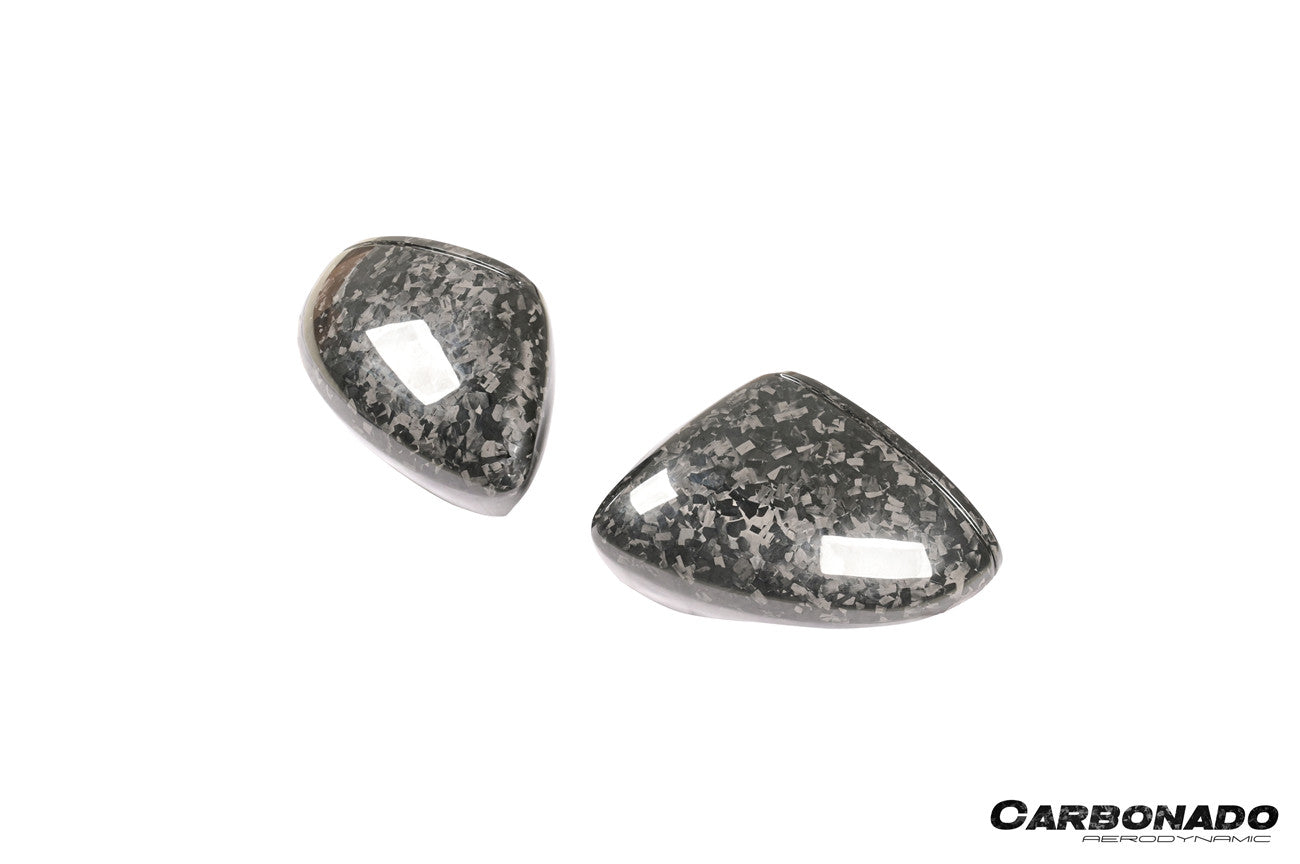 2017-2025 Porsche Panamera 971.1 971.2 976 OEM Style Autoclave Carbon Fiber Mirror Housing Replacement | Fits S, 4S, GTS, Turbo, Turbo S, E‑Hybrid, SportTurismo LHD