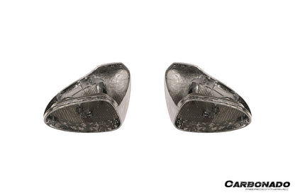 2017-2025 Porsche Panamera 971.1 971.2 976 OEM Style Autoclave Carbon Fiber Mirror Housing Replacement | Fits S, 4S, GTS, Turbo, Turbo S, E‑Hybrid, SportTurismo LHD