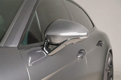 2017-2025 Porsche Panamera 971.1 & 971.2 & 976 OEM Style Dry Carbon Fiber Mirror Housing - Carbonado
