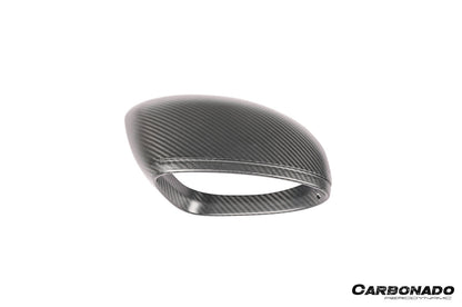 2017-2025 Porsche Panamera 971.1 971.2 976 OEM Style Autoclave Carbon Fiber Mirror Housing Replacement | Fits S, 4S, GTS, Turbo, Turbo S, E‑Hybrid, SportTurismo LHD