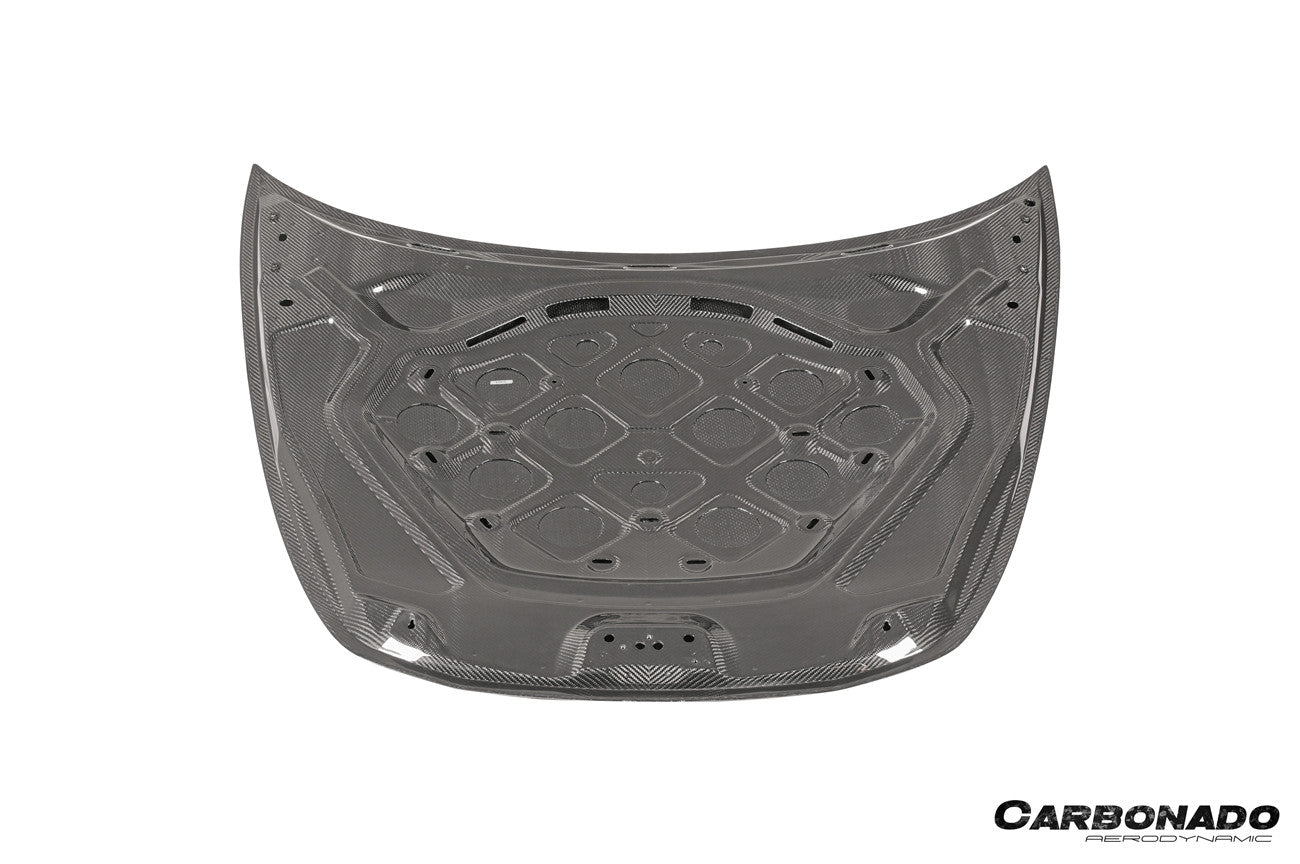 2017-2023 Porsche Panamera 971 4S    Turbo    SD    GTS OEM Style Dry Carbon Fiber Hood