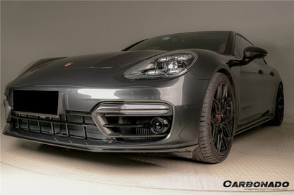 2017-2023 Porsche Panamera 971 SD GTS OEM Style Dry Carbon Fiber Front Bumper Air Vent