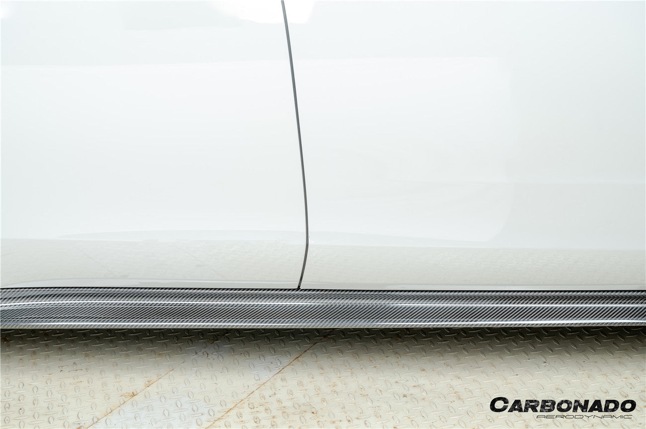 2017-2023 Porsche Panamera 971 SD Style Dry Carbon Fiber Side Skirts