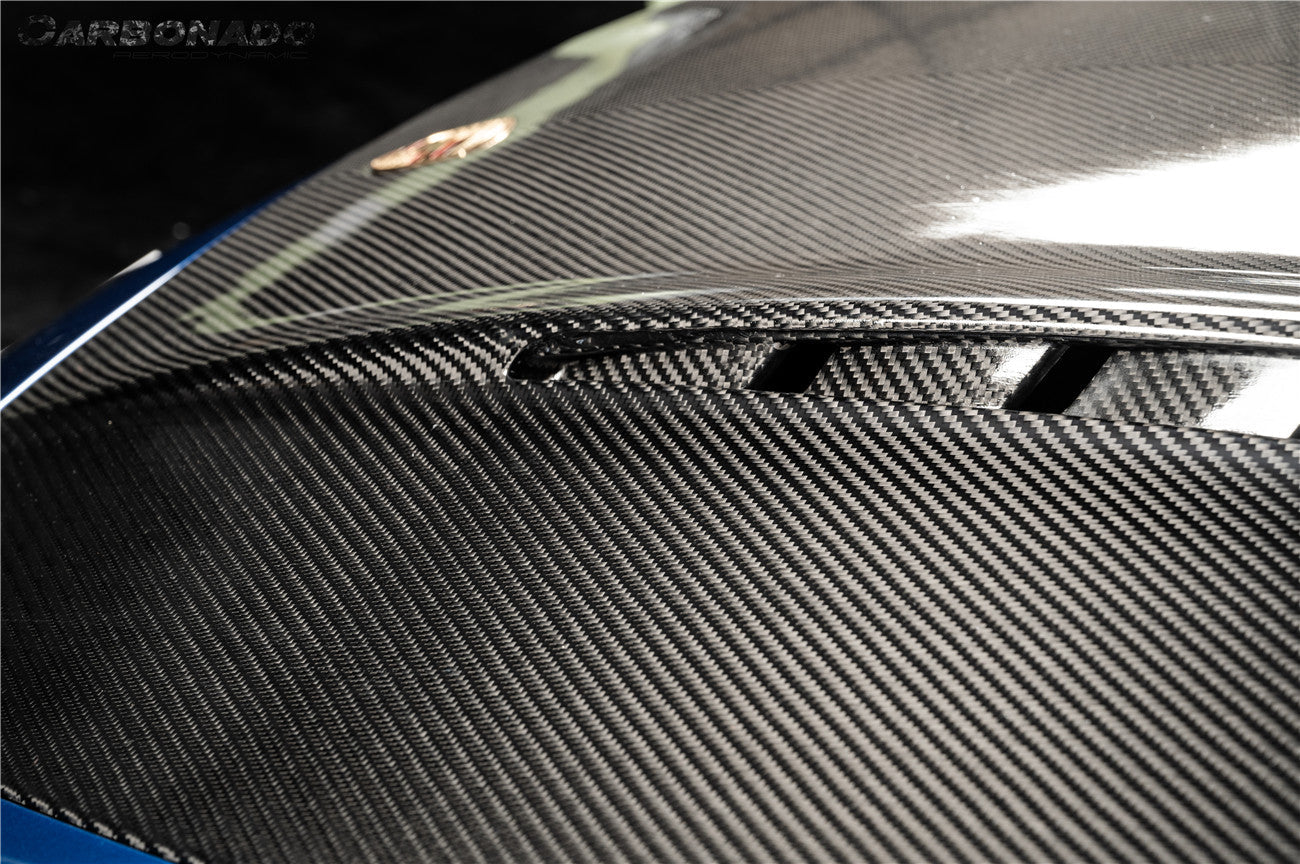 2017-2023 Porsche Panamera 971 4S    Turbo    SD    GTS TP Style Dry Carbon Fiber Hood