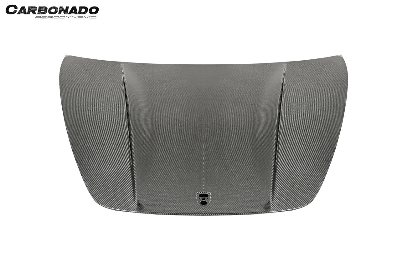 2017-2023 Porsche Panamera 971 4S    Turbo    SD    GTS TP Style Dry Carbon Fiber Hood