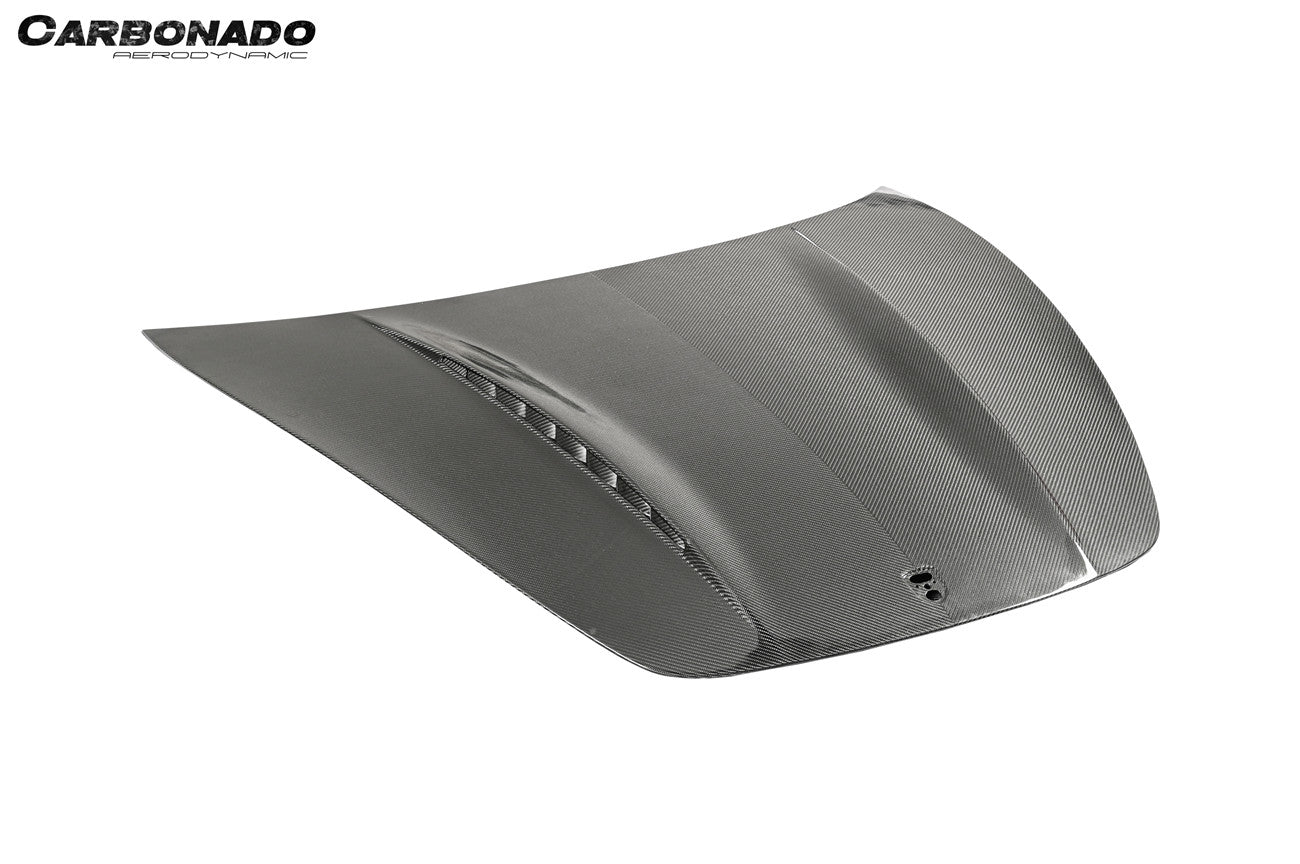 2017-2023 Porsche Panamera 971 4S    Turbo    SD    GTS TP Style Dry Carbon Fiber Hood