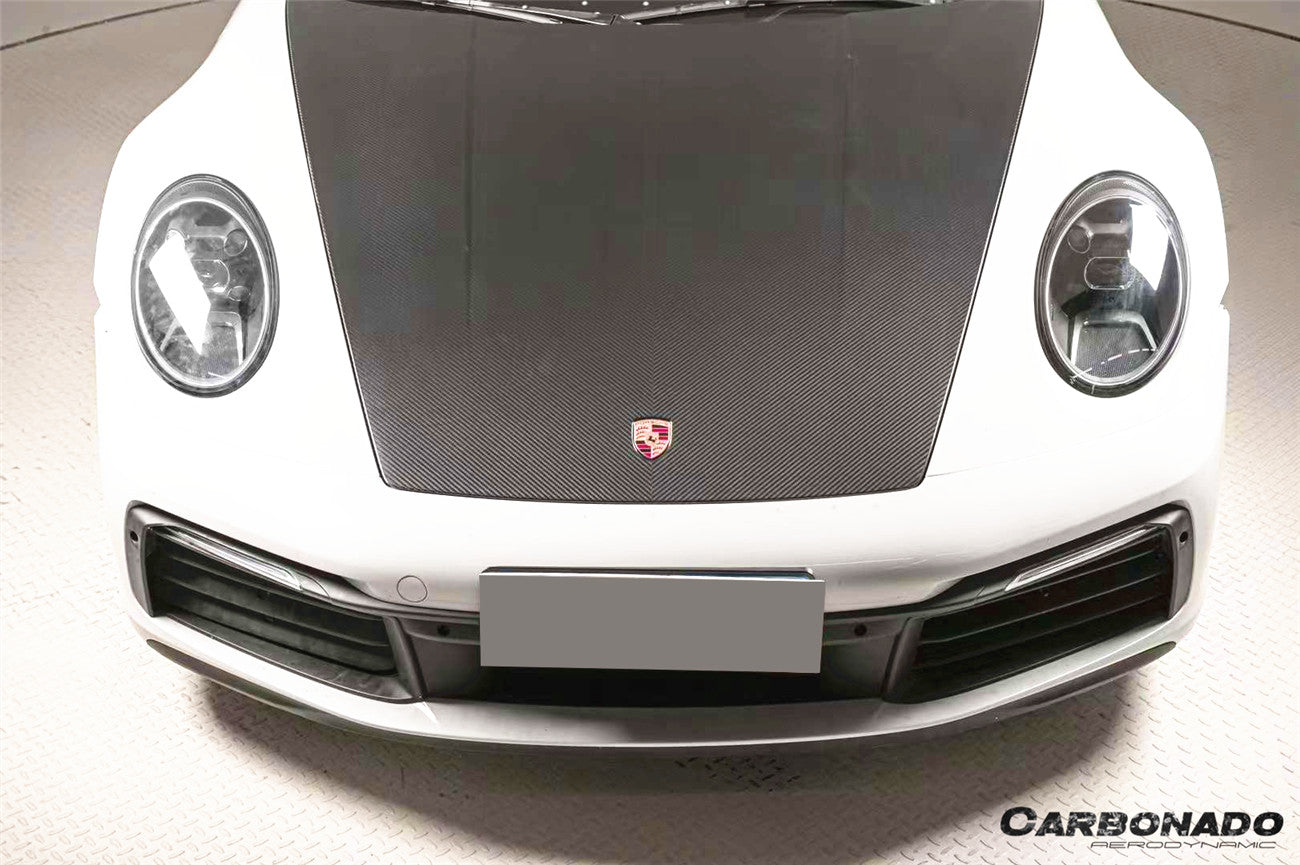 2019-2024 Porsche 911 992 Carrera   Targa    Cabriolet    Turbo OE Style Dry Carbon Fiber Hood