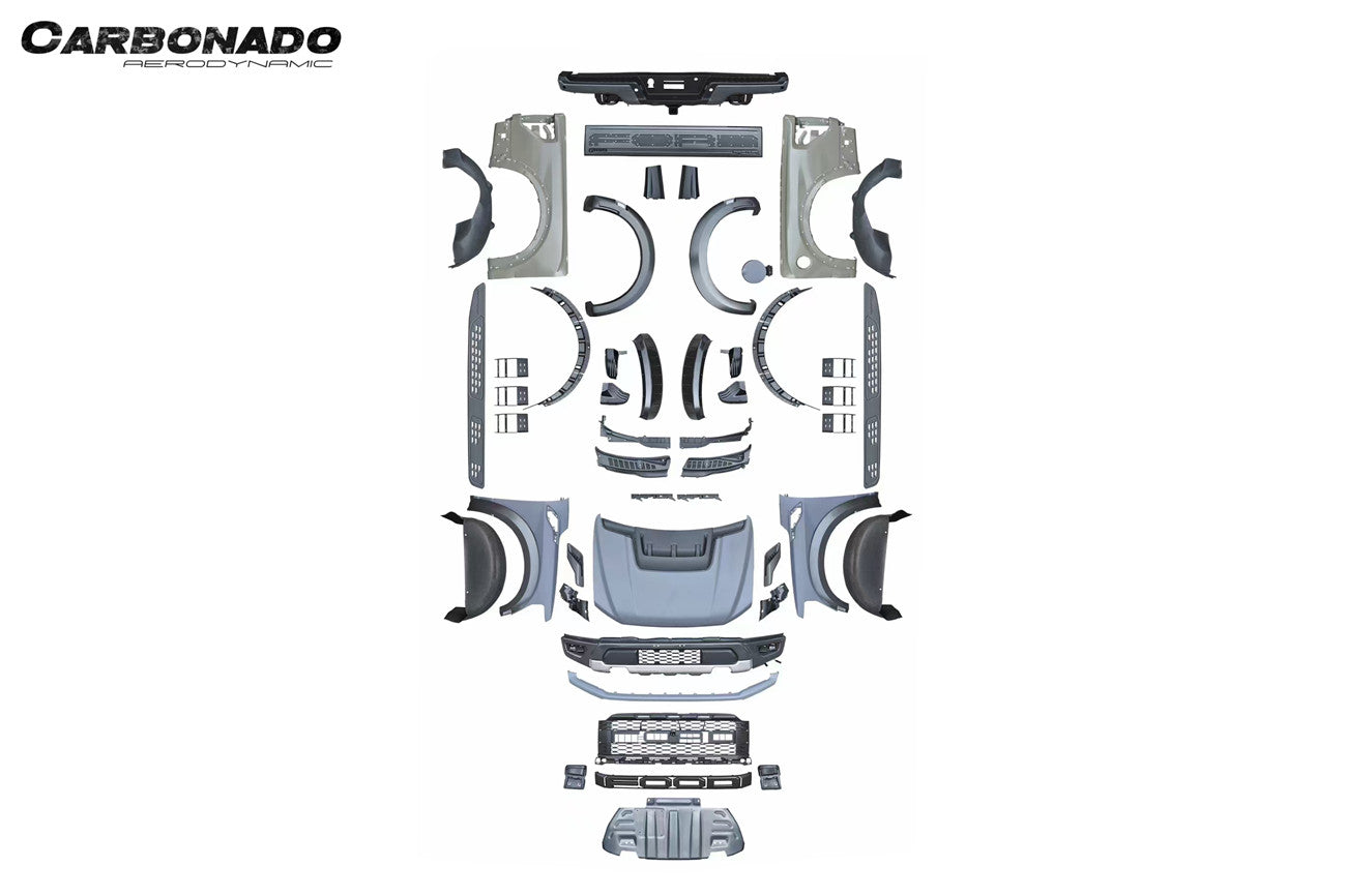 2021-2023 Ford F150 Lobo Raptor Style Full Wide body kit
