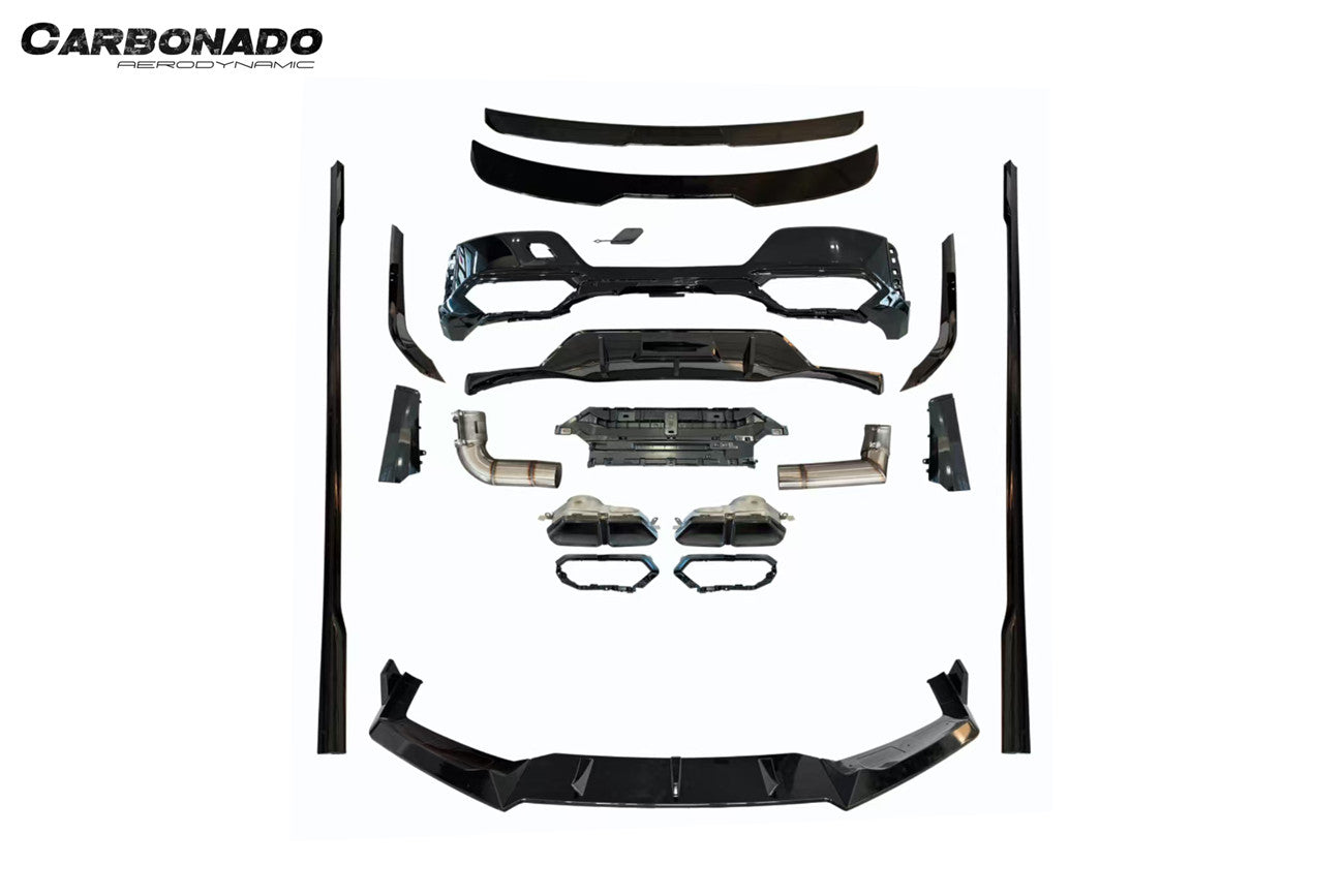 2023-2025 BMW 7 Series G70 M760 Black Knight Style Full body kit