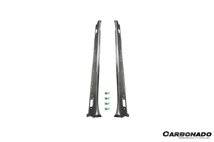 2017-2025 Porsche Panamera 976 971 976SD Style Dry Carbon Fiber Side Skirts