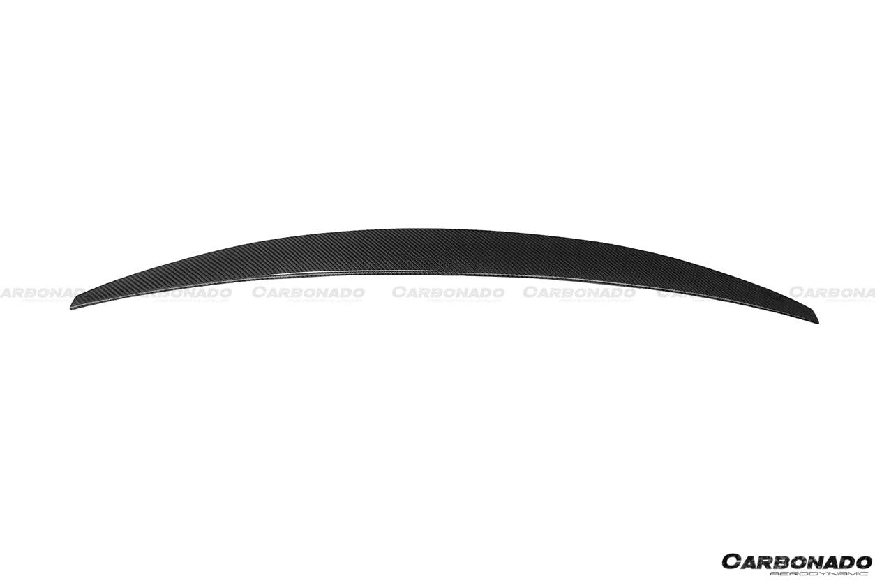 2009-2015 Audi A5 Coupe Sport Style Carbon Fiber Trunk Spoiler - Carbonado Aero