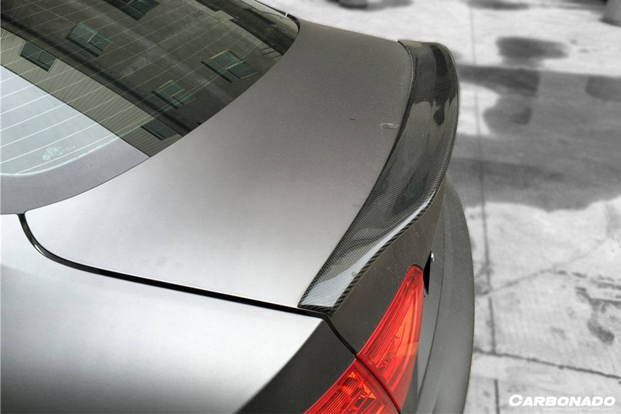 2009-2015 Audi A5 Coupe CTE Style Carbon Fiber Trunk Spoiler - Carbonado Aero