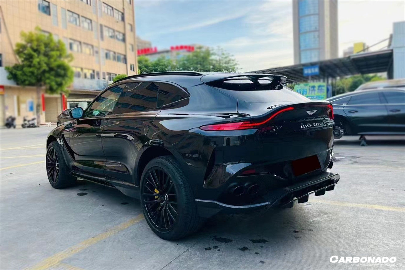 2021-2024 Aston Martin DBX 707 Style Dry Carbon Fiber Rear Bumper with  Exhaust tips