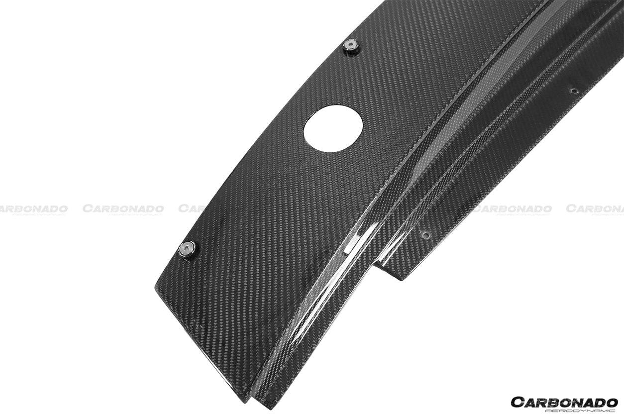 2006-2015 Audi R8 Coupe PI Style Carbon Fiber Trunk Spoiler Wing - Carbonado Aero