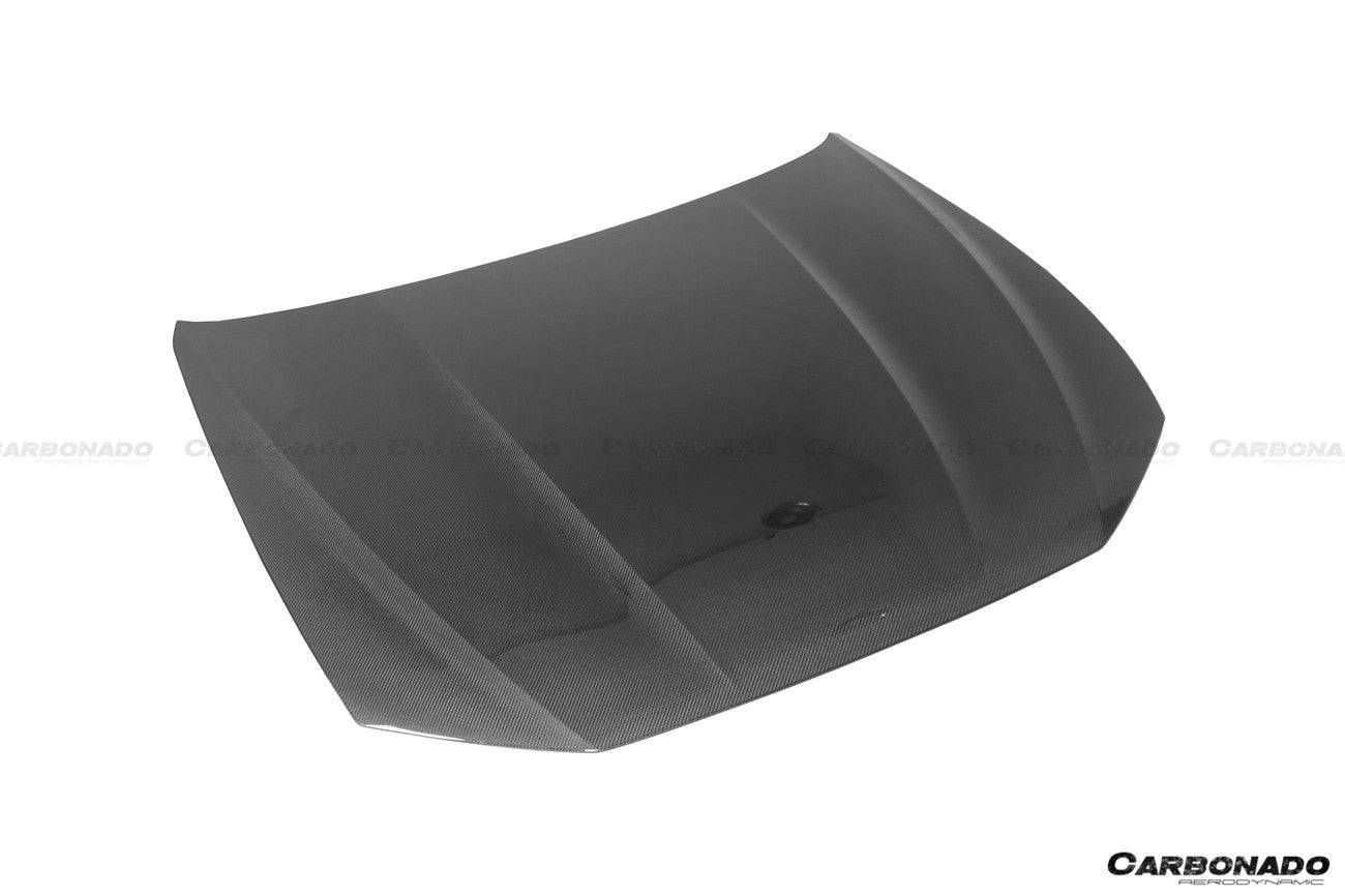 2019-2022 Audi RS6 C8 Avant OE Style Carbon Fiber Hood - Carbonado