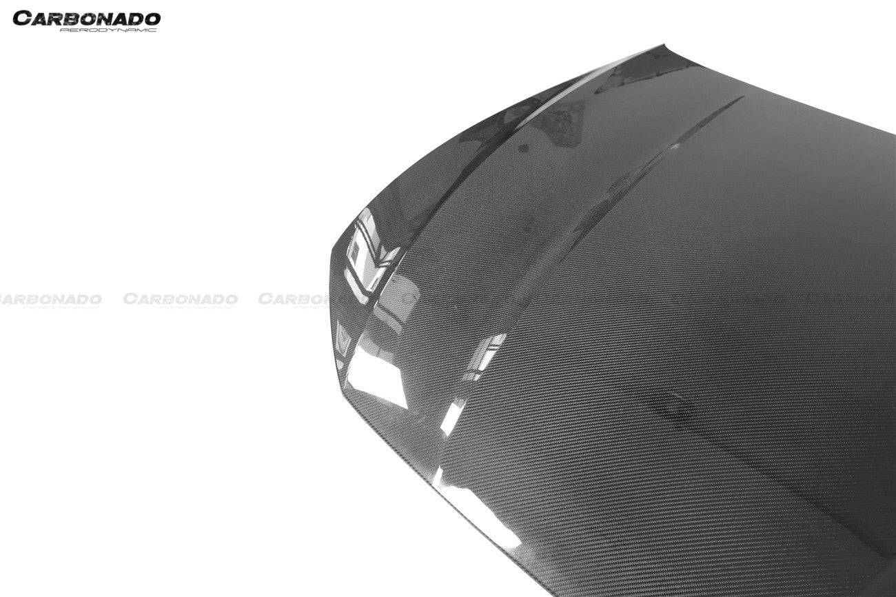 2019-2022 Audi RS6 C8 Avant OE Style Carbon Fiber Hood - Carbonado Aero