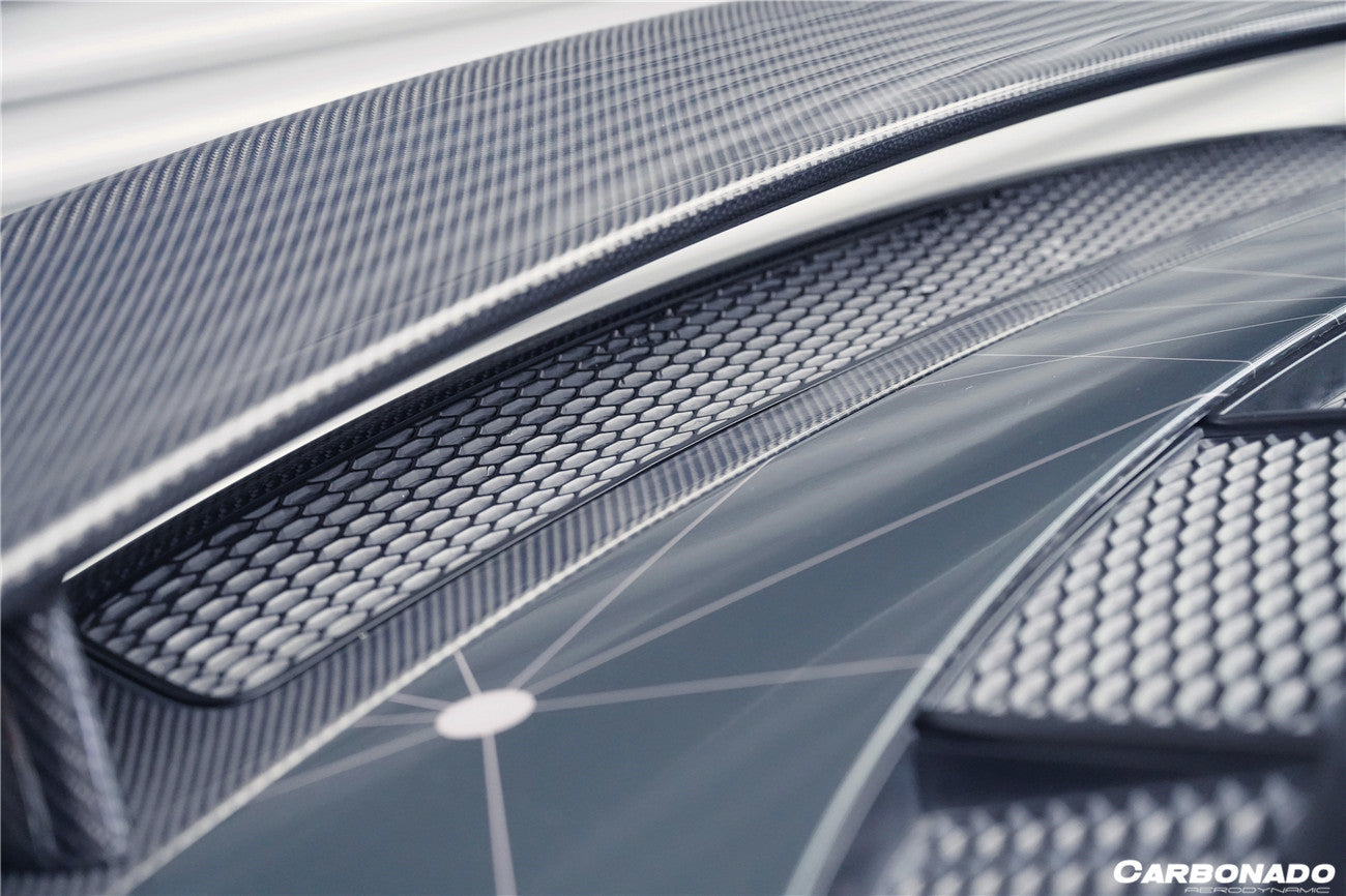 2016-2023 Audi R8 GEN2/GEN3 Coupe ONLY GT Style Carbon Fiber Trunk Wing - Carbonado Aero