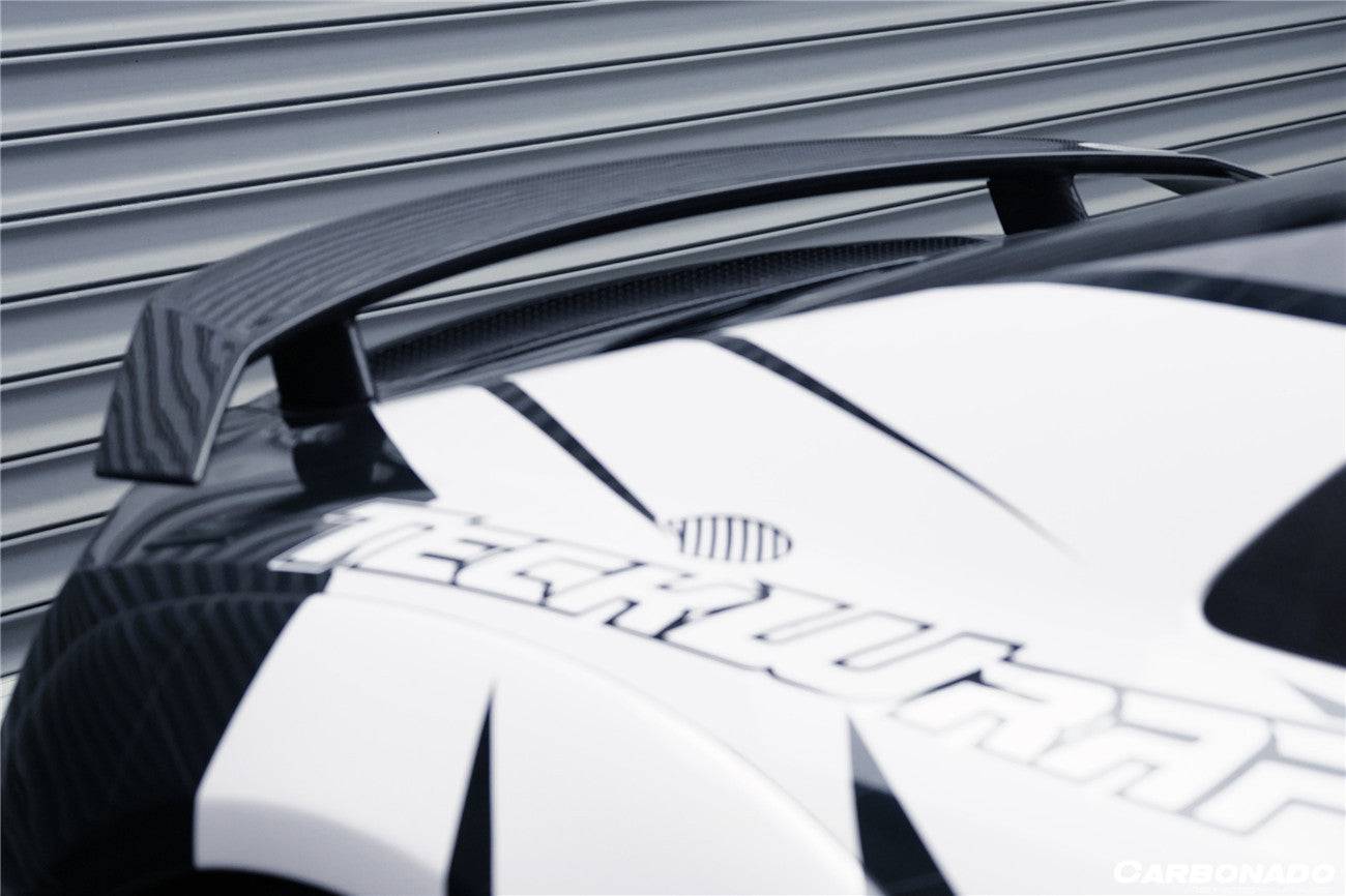 2016-2023 Audi R8 GEN2/GEN3 Coupe ONLY GT Style Carbon Fiber Trunk Wing - Carbonado Aero