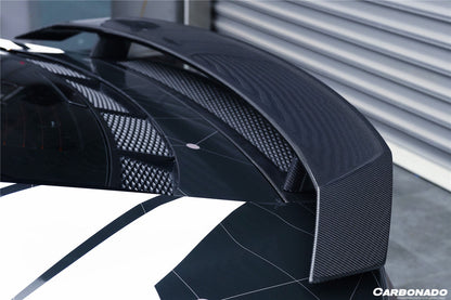 2016-2023 Audi R8 GEN2/GEN3 Coupe ONLY GT Style Carbon Fiber Trunk Wing - Carbonado Aero