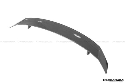 2016-2023 Audi R8 GEN2/GEN3 Coupe ONLY GT Style Carbon Fiber Trunk Wing - Carbonado Aero