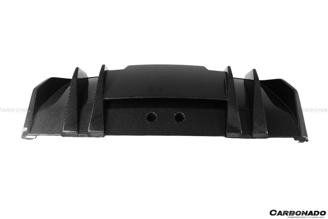 2016-2019 Audi R8 Coupe/Spyder VRS Style Carbon Fiber Rear Diffuser - Carbonado Aero