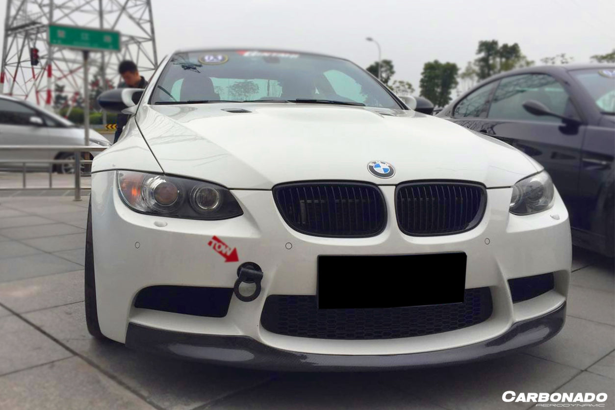 2008-2012 BMW M3 E90   E92    E93 L1 Style Carbon Fiber Lip