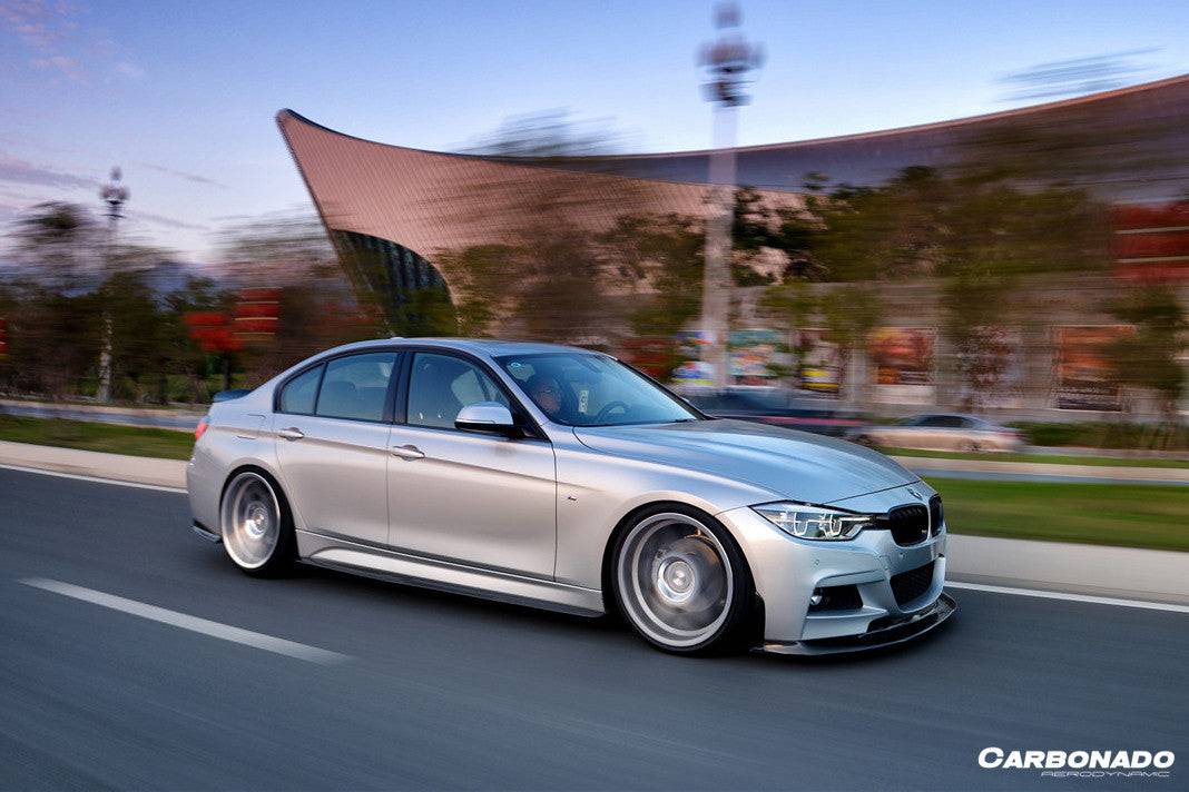 2011-2019 BMW 3 Series F30/F35 M-Tech Sedan GV Style Carbon Fiber Full Body Kit - Carbonado Aero