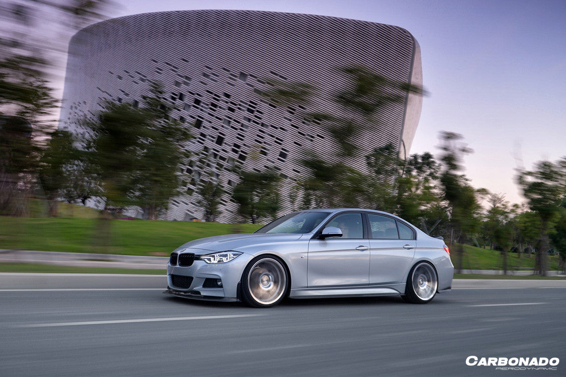 2011-2019 BMW 3 Series F30/F35 M-Tech Sedan GV Style Carbon Fiber Full Body Kit - Carbonado Aero