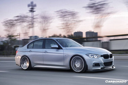 2011-2019 BMW 3 Series F30/F35 M-Tech Sedan GV Style Carbon Fiber Full Body Kit - Carbonado Aero