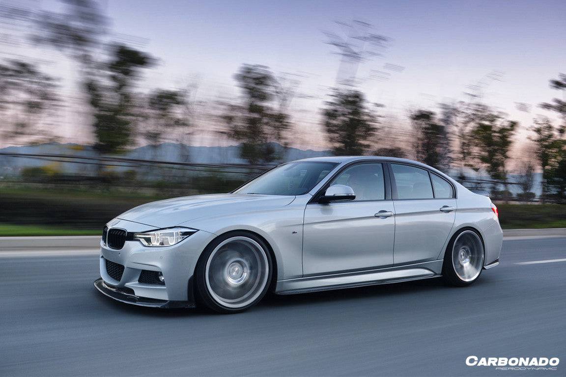 2011-2019 BMW 3 Series F30/F35 M-Tech Sedan GV Style Carbon Fiber Full Body Kit - Carbonado Aero