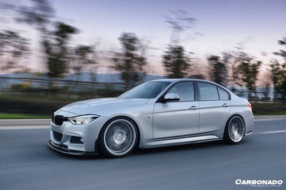 2011-2019 BMW 3 Series F30/F35 M-Tech Sedan GV Style Carbon Fiber Full Body Kit - Carbonado Aero