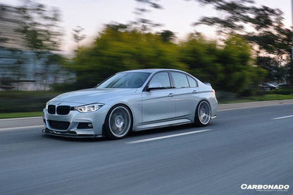 2011-2019 BMW 3 Series F30/F35 M-Tech Sedan GV Style Carbon Fiber Full Body Kit - Carbonado Aero