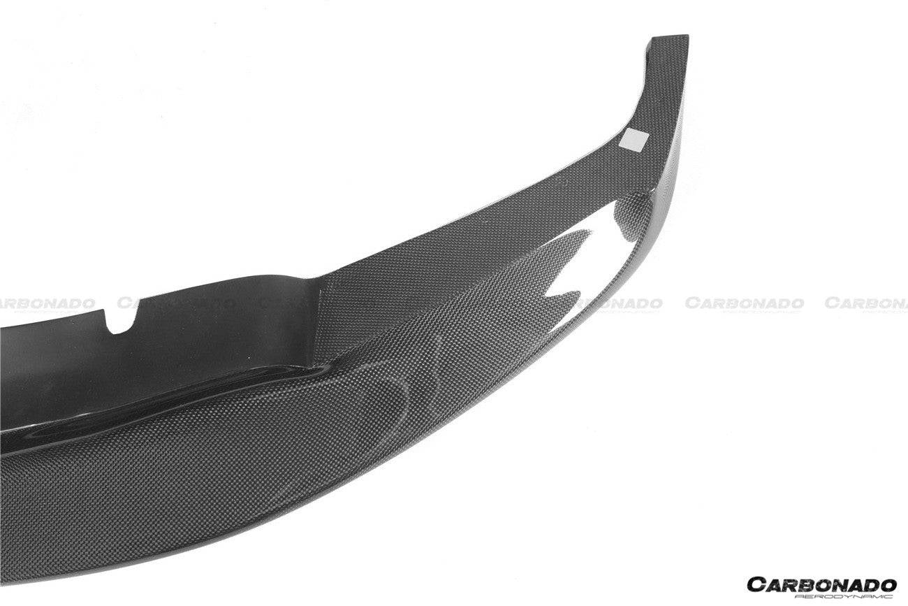 2011-2019 BMW 3 Series F30/F35 M-Tech GV Style Carbon Fiber Front Lip Set - Carbonado Aero