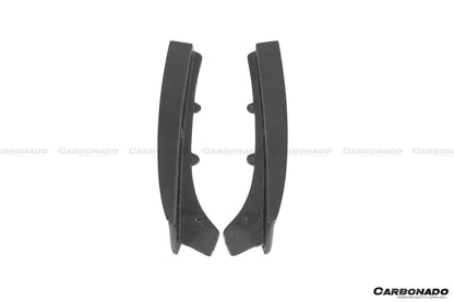 2011-2019 BMW 3 Series F30/F35 M-Tech GV Carbon Fiber Rear Lip w/ Diffuser & Caps - Carbonado Aero