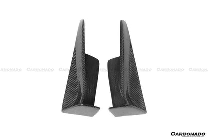 2011-2019 BMW 3 Series F30/F35 M-Tech GV Style Carbon Fiber Front Lip Set - Carbonado Aero