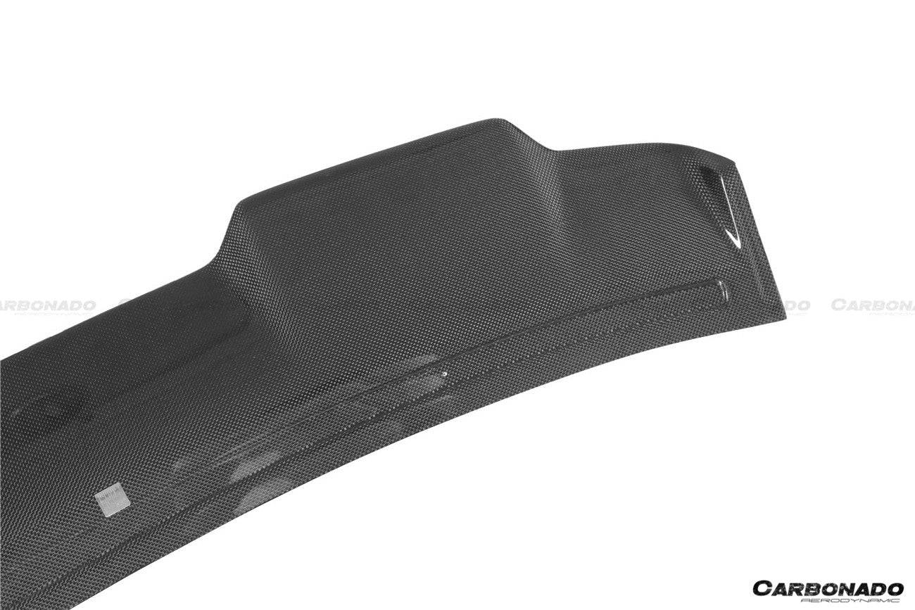 2011-2019 BMW 3 Series F30/F35 M-Tech GV Style Carbon Fiber Roof Spoiler - Carbonado Aero