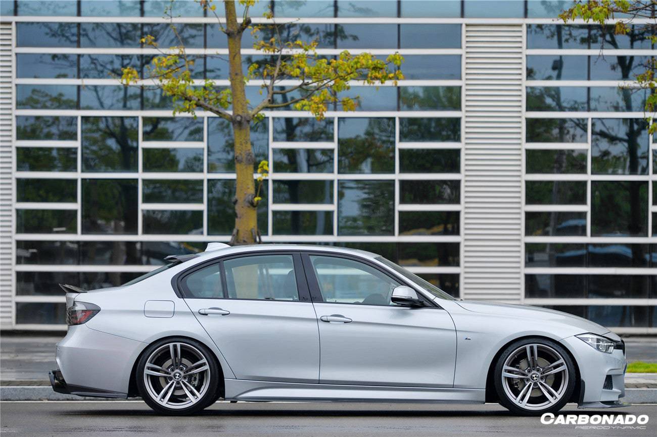 2011-2019 BMW 3 Series F30/F35 M-Tech Sedan GV Style Carbon Fiber Full Body Kit - Carbonado Aero