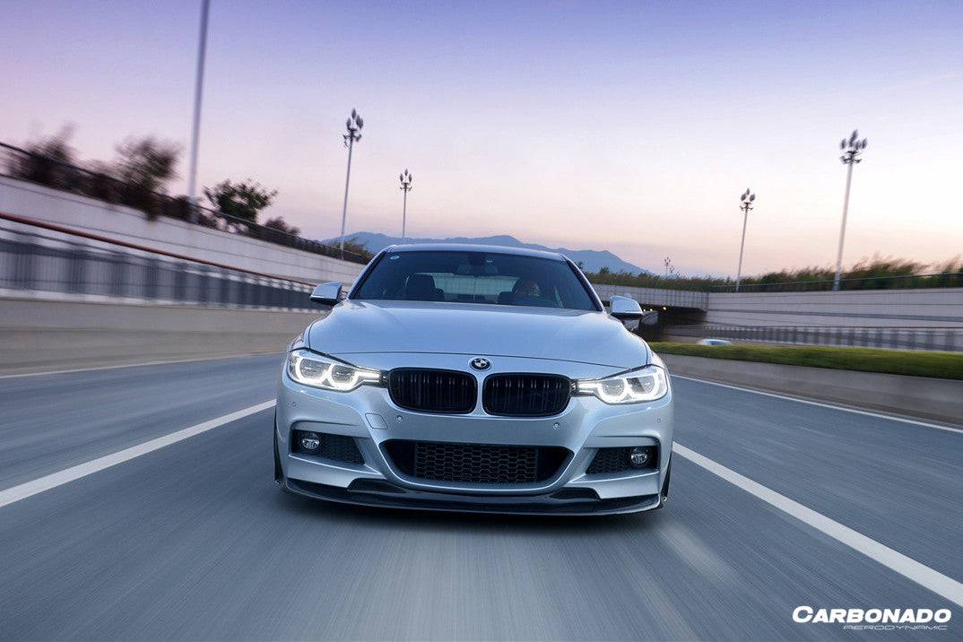 2011-2019 BMW 3 Series F30/F35 M-Tech Sedan GV Style Carbon Fiber Full Body Kit - Carbonado Aero
