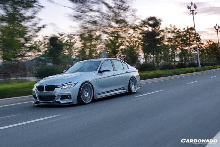 2011-2019 BMW 3 Series F30/F35 M-Tech Sedan GV Style Carbon Fiber Full Body Kit - Carbonado Aero