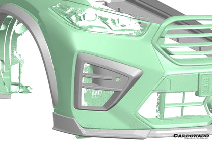 2024-2025  BMW X6M F96 AD Style Dry Carbon Fiber Front Lip