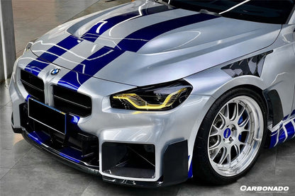 2021-2024 BMW M2 G87 OD-AP Style Dry Carbon Fiber Down Grille