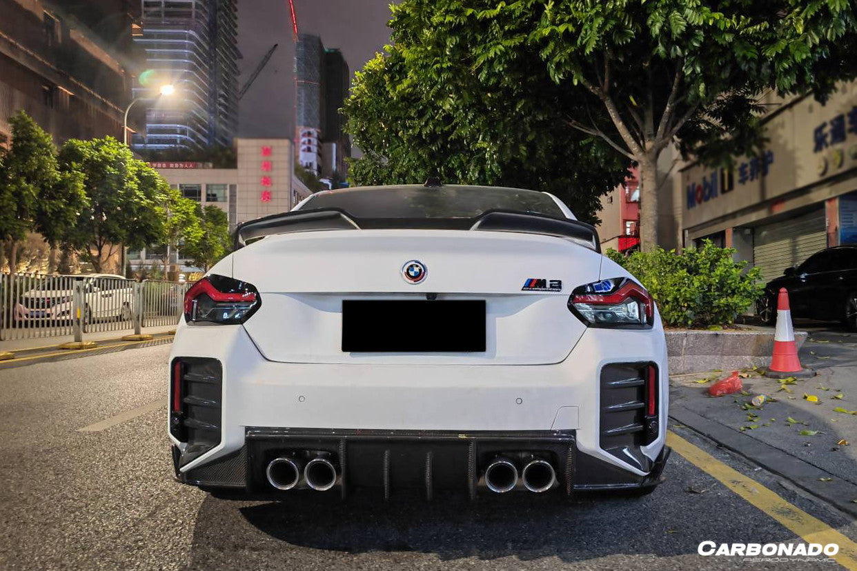2021-2024 BMW M2 G87 OD Style Dry Carbon FIber Rear Lip Diffuser - Carbonado
