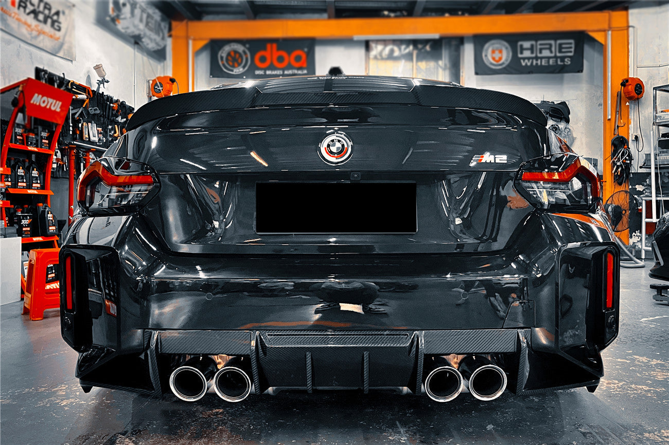 2021-2024 BMW M2 G87 OD-R Style Dry Carbon FIber Rear Diffuser Lip - Carbonado