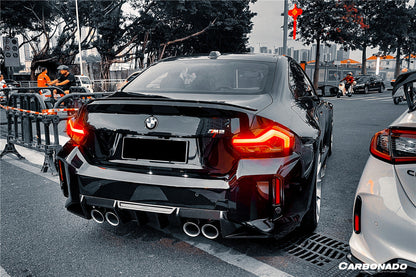 2021-2024 BMW M2 G87 OD-R Style Dry Carbon Fiber Rear Diffuser Lip