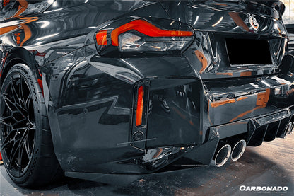 2021-2024 BMW M2 G87 OD-R Style Dry Carbon FIber Rear Diffuser Lip - Carbonado
