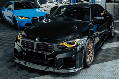 2021-2024 BMW M2 G87 OD-R Style Dry Carbon Fiber Front Lip - Carbonado