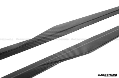 2021-2024 BMW M2 G87 OD-R Style Dry Carbon Fiber Side Skirts
