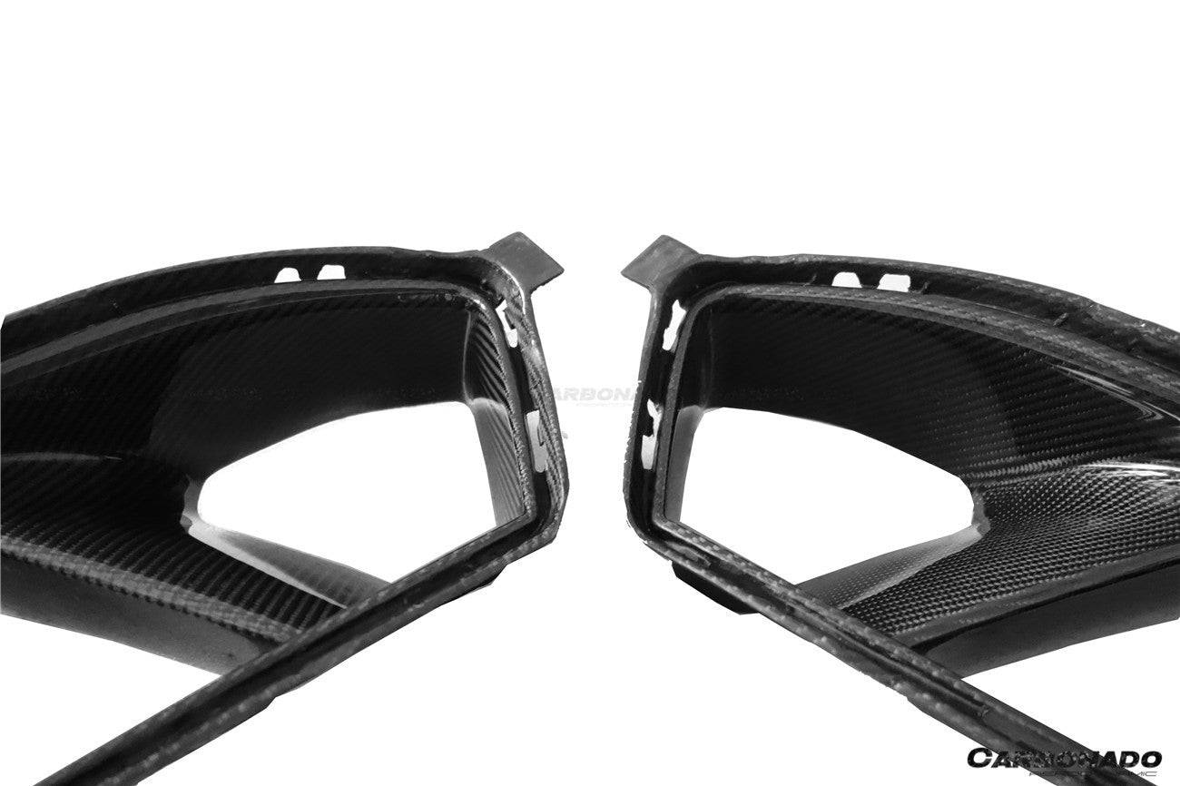 2021-UP BMW M3 G80 M4 G82 G83 MP Style Carbon Fiber Front Bumper Air Vents - Carbonado Aero